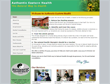 Tablet Screenshot of easternhealth123.com